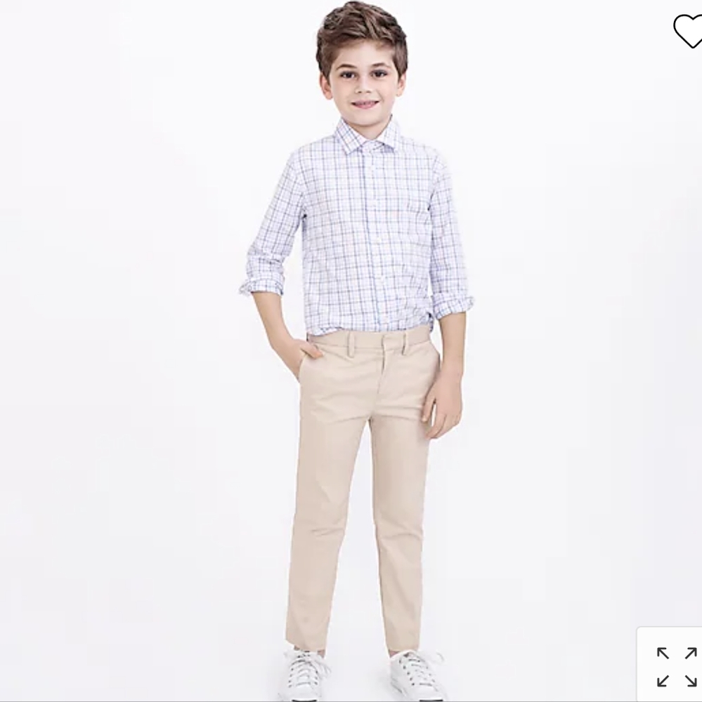 Crewcuts Boys Tan Thompson Suit Pants Size 10